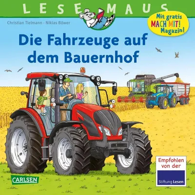 Produktbild von LESEMAUS 187: Die Fahrzeuge auf dem Bauernhof