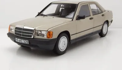 Produktbild von Mercedes 190 E W201 1982 rauch silber Modellauto 1:18 Norev
