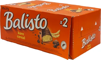 Produktbild von Balisto Riegel Korn-Mix (orange), Kiste mit 20x 37g