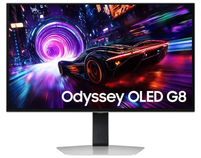 Produktbild von Samsung S27FG816SU, 68,6 cm (27"), 2160 x 3840 Pixel, 4K Ultra HD, OLED, 0,03 ms, Silber