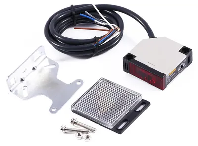 Fotoelektrischer Sensor-Schalter, Spiegelreflex, AC 90-250V, 3A, 4m