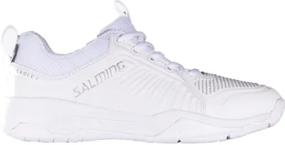 Produktbild von Salming Eagle 2 Indoor Handballschuhe Hallenschuhe Sportschuhe weiß/rot 1233056-0707, Schuhgröße:38 2/3 EU