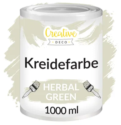 Productafbeelding van Creative Deco 1000 ml Kruiden Groen Krijt-Verf