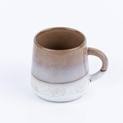 Produktbild von Sass & Belle Tasse Mojave glasiert Steinzeug braun weiß 350ml