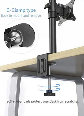 Monitorarm 2 Bildschirme / Monitorhalter 2 Monitore