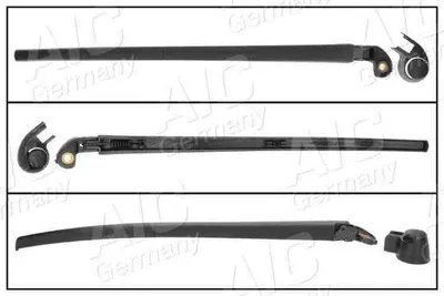 Produktbild von AIC 53001 Wischerarm Scheibenwischerarm Hinten für SKODA FABIA (6Y2) 370mm mit Wischblatt