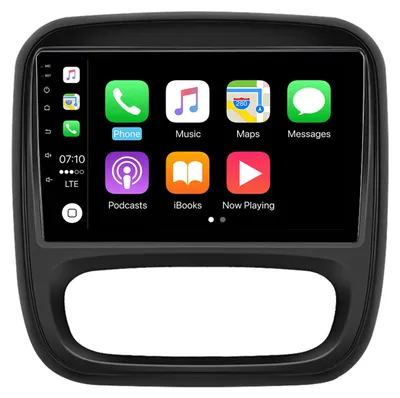 Immagine prodotto di Autoradio Android da 8+256 GB per Renault Trafic 3, Opel Vivaro e Fiat Talento (2015-2019) con aggiornamento CarPlay, navigatore, Bluetooth, comandi al volante e GPS