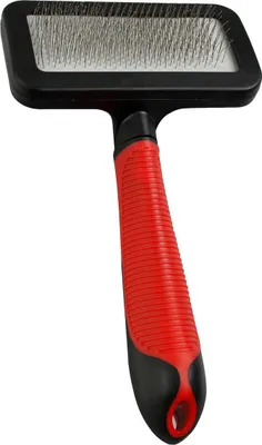 Produktbild von Karlie Professional Zupfbürste mit Zinken rot/schwarz, Größe: M