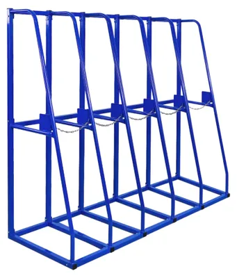 Produktbild von Vertikalregal RHINO | Komplettregal | HxBxT 150x168x60cm | Blau