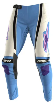 Imagen del producto de Pantalones de motocross Alpinestars Stella Techstar Nomur, color azul, talla 34 (mujer), color azul, talla 34