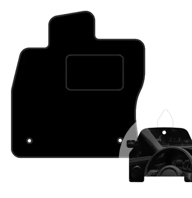 Imagen del producto de Alfombrilla para el suelo del coche, de felpa, compatible con: Skoda Elroc 2025-