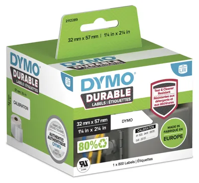Obrázek produktu pro 2112289 Dymo 57X32Mm Weiss Kunststoff