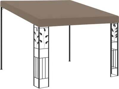 Obrázok produktu pre Nástenný altánok 3x3x2,5 m sivohnedý