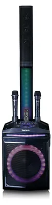 Produktbild von Lenco - PA-220BK - PA-Anlage mit abnehmbarem Hochtöner