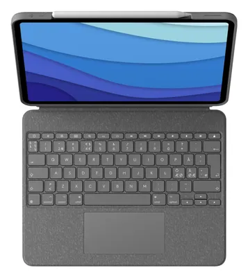 Zdjęcie produktu dla Logitech 920-010213, QWERTY, Skandynawia, Panel dotykowy, 1,9 cm, 1 mm, Apple