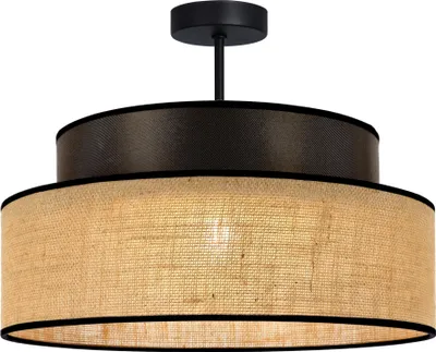 Obrázek produktu pro FKL DESIGN Home Deco Stropní svítidlo Grey Brown Osvětlení Stropní svítidlo ze série BE110-D-GB (šedá, hnědá)