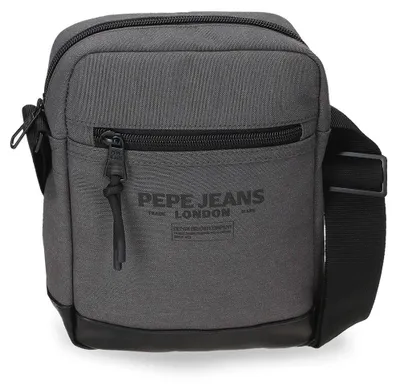 Obrázok produktu pre Pepe Jeans Waltford, stredne veľká kabelka cez rameno, sivá, 17 x 22 x 6 cm, umelá koža