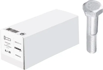 Produktbild von DIN 931 8.8 galZn M8x90 HP E-NORMpro