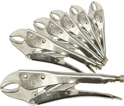 Produktbild von Gripzange Feststellzange Spannzange Klemmzange Satz 250 mm 6 Stück