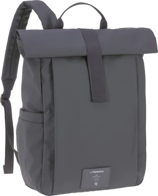 Produktbild von LÄSSIG Wickeltasche Rolltop Rucksack inkl Wickelauflage Anthrazit