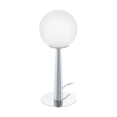 Produktbild von Eglo LED Tischlampe chrom Tischleuchte G9 Lampe Leuchte 95778