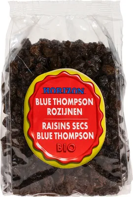 Productafbeelding van BLAUWE THOMPSON-ROZEN, GLUTENVRIJ, BIOLOGISCH, 500 g - HORIZON