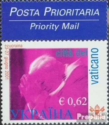 Produktbild von Briefmarken Vatikanstadt 2002 Mi 1425Zf mit Zierfeld postfrisch Weltreisen