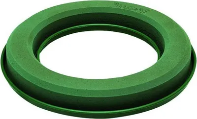 Produktbild von Tischdeko-Ring, Gießrand, Wassersp.,35 cm / 20 cm, Kranz, Steckschaum, Steckmase