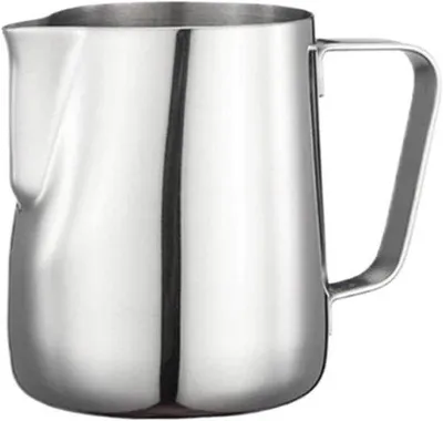 Produktbild von Milchkanne Edelstahl - Barista Milchaufschäumer - 250 ml - Silber
