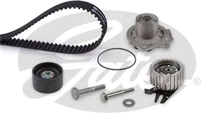 Produktbild von Gates Zahnriemensatz + Wasserpumpe für Alfa Romeo Fiat Opel Saab Suzuki