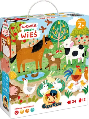 Obrázok produktu pre Wesołe puzzle Wieś CzuCzu