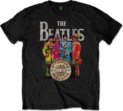Produktbild von The Beatles Sgt Pepper Black 2XL T-Shirt