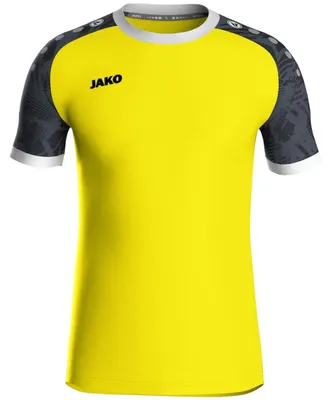 Productafbeelding van JAKO T-shirt Iconic KA 140, zachtgeel/zwart