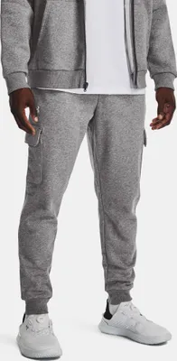 Produktbild von Under Armour Ua Rival Fleece Cargo Jogger Castlerock Light Heather Castlerock Light Heather Xl