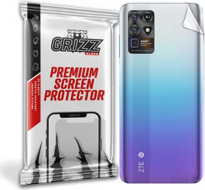 Produktbild von Folie auf der Rückseite GrizzGlass SatinSkin für ZTE S30 SE 5G