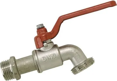 Imagen del producto de Válvula para grifo de jardín, modelo Ventil 1-4, con giro de 20x27, y rosca de 20x27