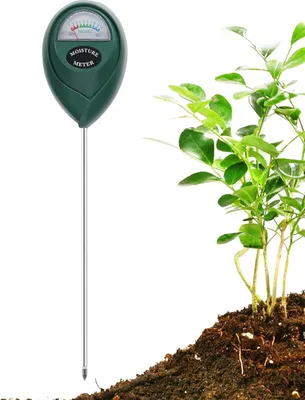 Produktbild von Bodenfeuchtemessgerät, Bodenfeuchtemessgerät, Garten- und Agrarfeuchtemessgerät, keine Batterien erforderlich