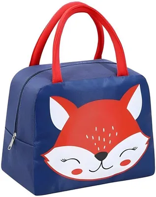 Produktbild von PolkaHome® Thermo-Lunchtasche, kleine Kühltasche fürs Büro, isolierte Lunchtasche