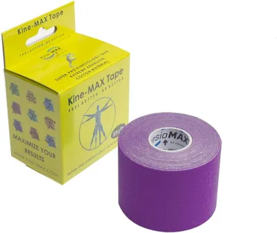 Image de Kine-MAX SuperPro : Bande kinesiologique en coton, couleur lilas