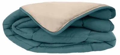 Produktbild von Warme zweifarbige Mikrofaser-Bettdecke 400 gr/m2