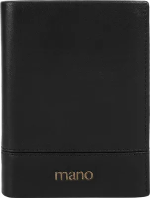 Produktbild von mano Geldbörse Herren 021567 schwarz