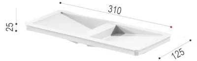 Image de Hailo Couvercle 1134679 pour seau intérieur 12 litres gris foncé
