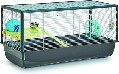 Image de Grande cage pour hamster 100 x 50 x 50 cm avec beaucoup d'espace