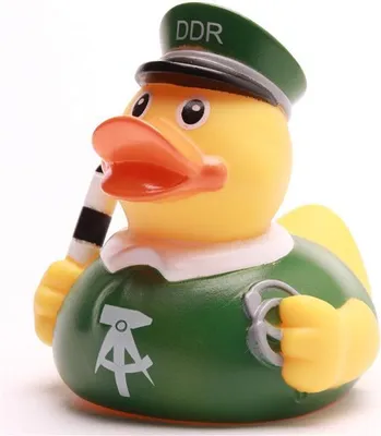 Produktbild von Badeente Volkspolizist Vinyl 9 cm