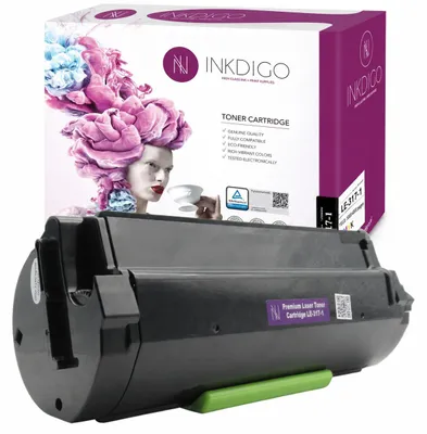 Produktbild von Inkdigo Toner 51B2000 für Lexmark MX617de, MX317dn, MS417dn – Schwarz, 2500 Seiten,, KI-generiertes Bild