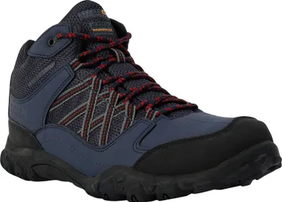 Obrázek produktu pro Regatta - Pánská turistická obuv "Edgepoint", nepromokavá RG4559 (43 EU) (Navy blue/Tomato red)