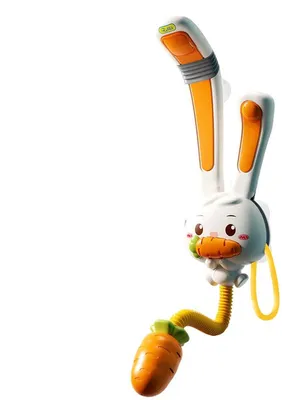 Produktbild von Kinder Duschkopf Spielzeug Hase – Badewannenspielzeug mit Wasserspray