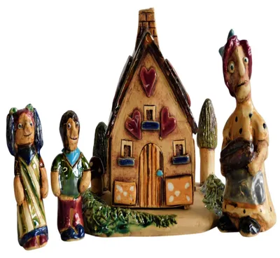 Produktbild von Räucherhaus "Hexenhaus" Set