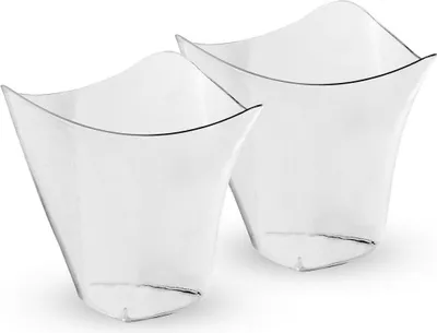 Produktbild von 40 Stück Kleine Mini-Party-Dessertbecher Aus Kunststoff Transparente Einweg-Gadgets Und Gelee-Becher Transparent