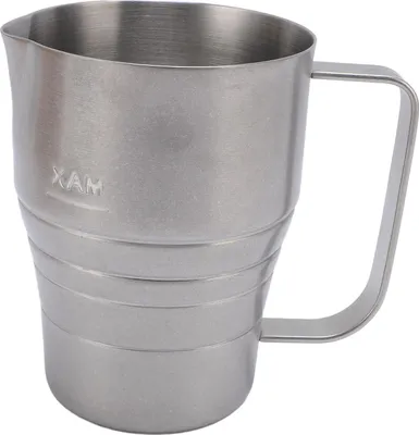 Obrázek produktu pro Napěňovač mléka z nerezové oceli 304, 900 ml, na kávu, do domácnosti a kavárny